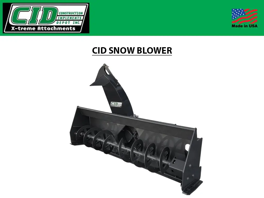Cid Snow Blowers For Skid Steers 1