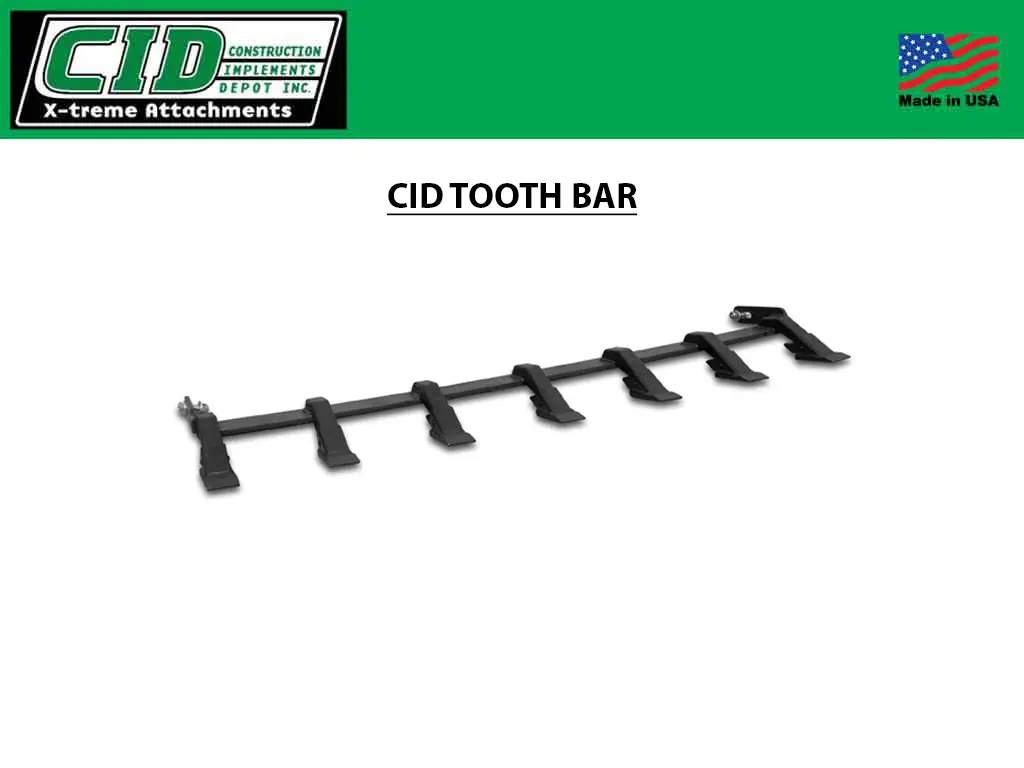 Cid Tooth Bars For Skid Steers 1