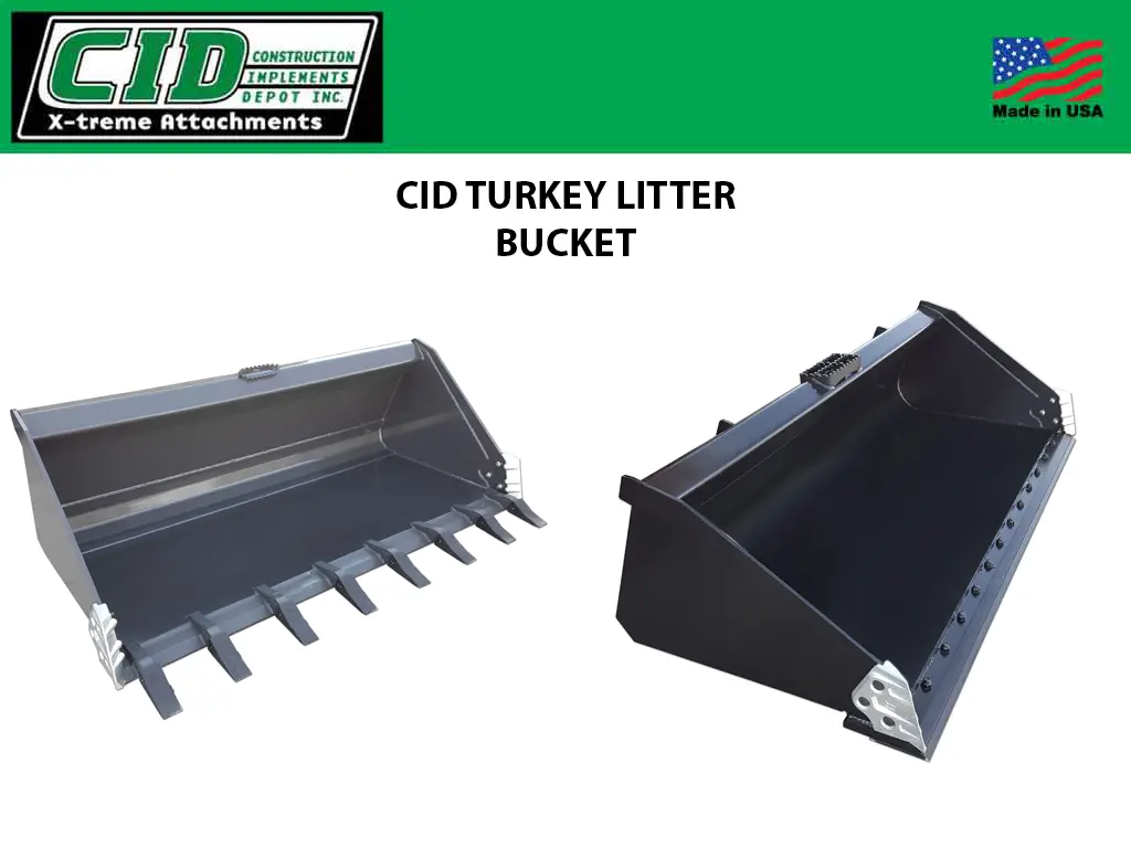 Cid Track Loader Buckets 1