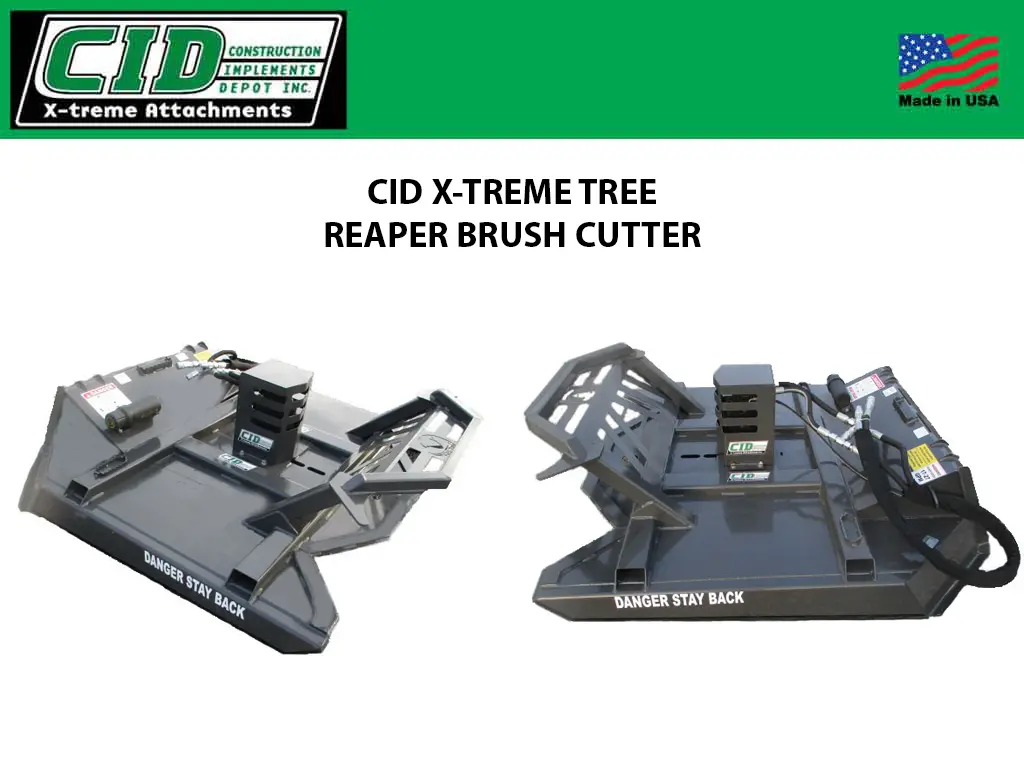 Cid X-Treme Tree Reaper Brush Cutter For Skid Steers 1