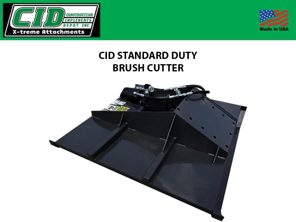 Cid Standard Duty Excavator Brush Cutter 1