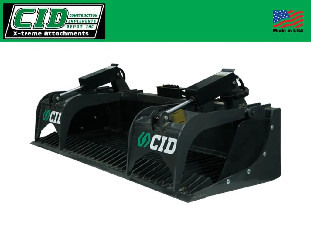 Cid Heavy Duty Rock Grapple For Skid Steers 1