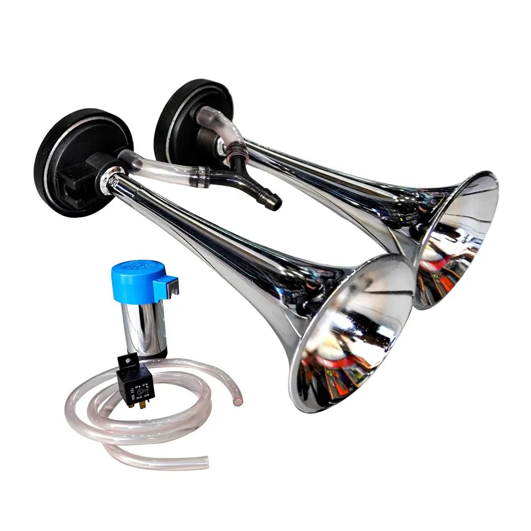 Marco Cl2 Twin Metal Horn Chrome 12V 1
