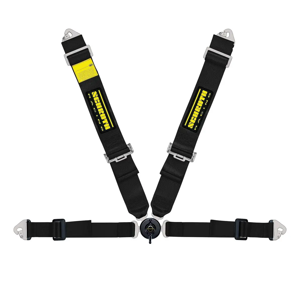 Schroth Racing Harness 4Pt Clubman Ii Asm Black 1