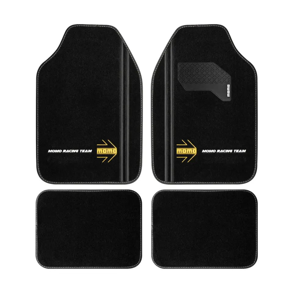 Momo Universal Car Floor Mat Sport Black 1