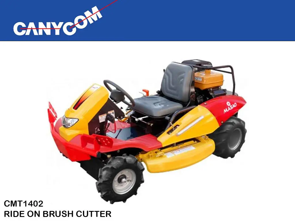 Canycom Cmx 1402 Ride On Brush Cutter 1