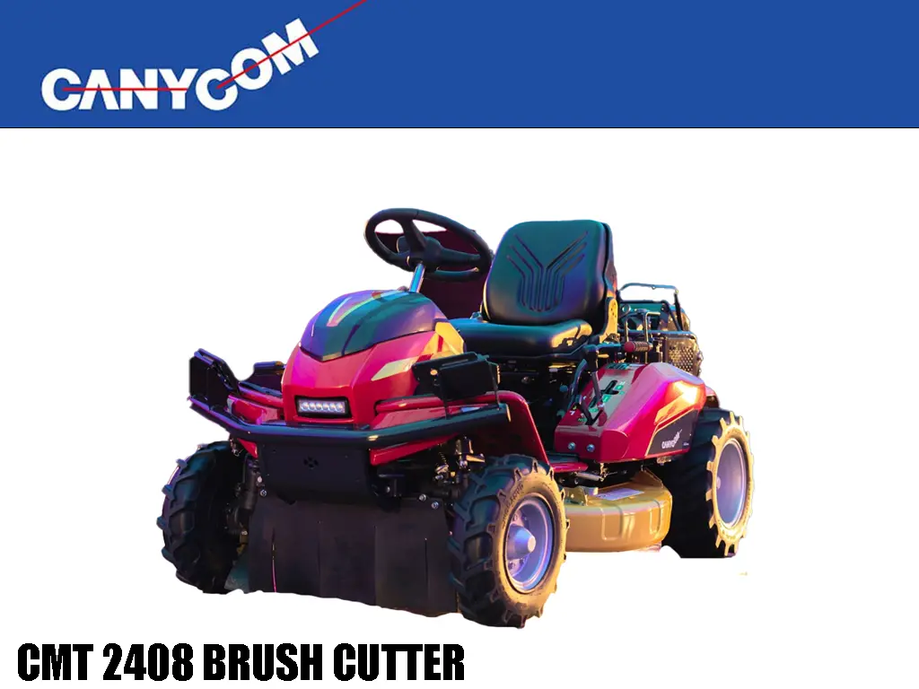 Canycom Cmx2408 Ride On Brush Cutter 1