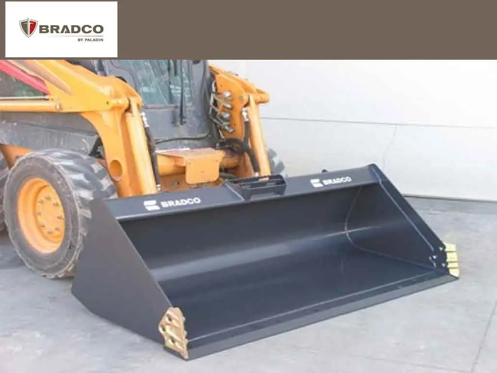 Paladin Bradco Construction Buckets For Skid Steer Loaders 1