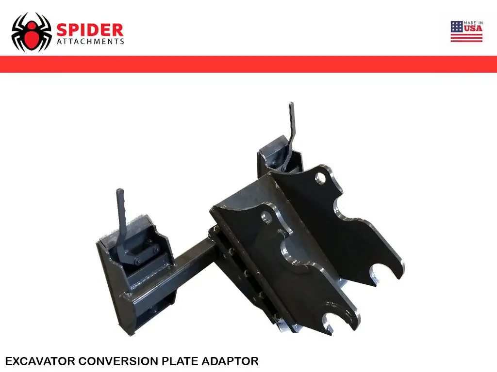 Spider Excavator To Skid Steer Conversion Adapter 1