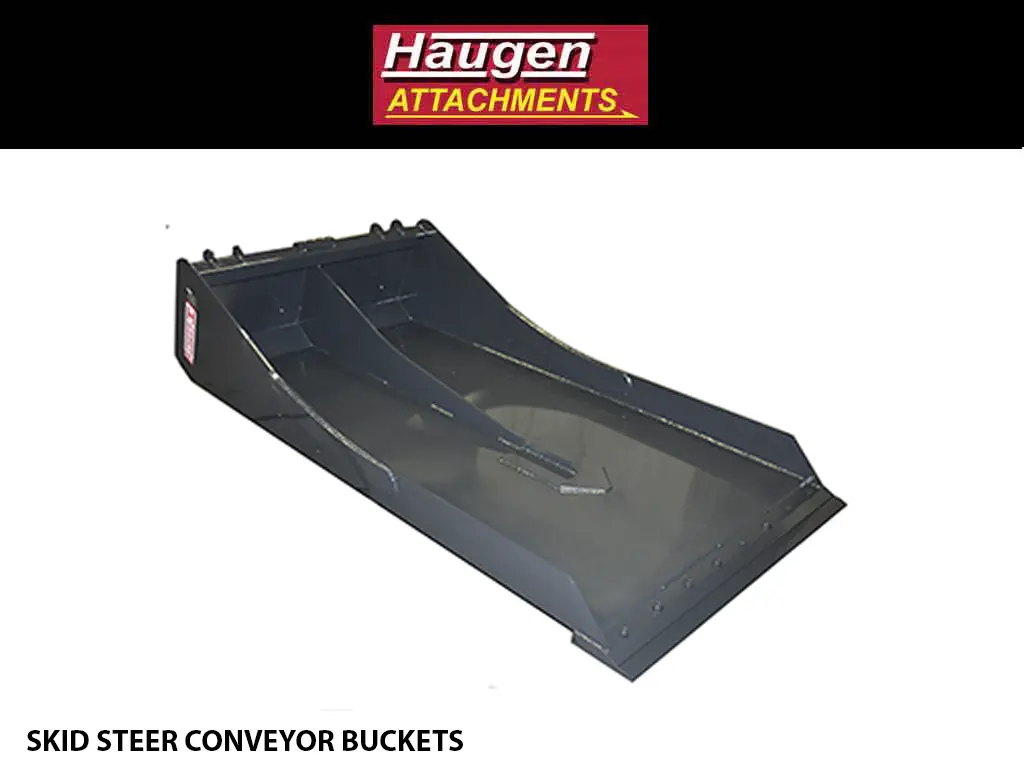 Haugen Conveyor Buckets For Skid Steers 1
