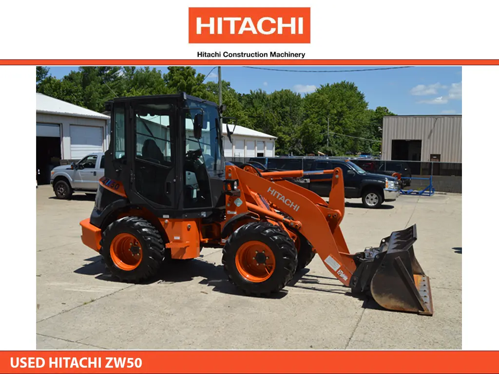 Used Hitachi Zw50-5B Wheel Loader (2021) 1