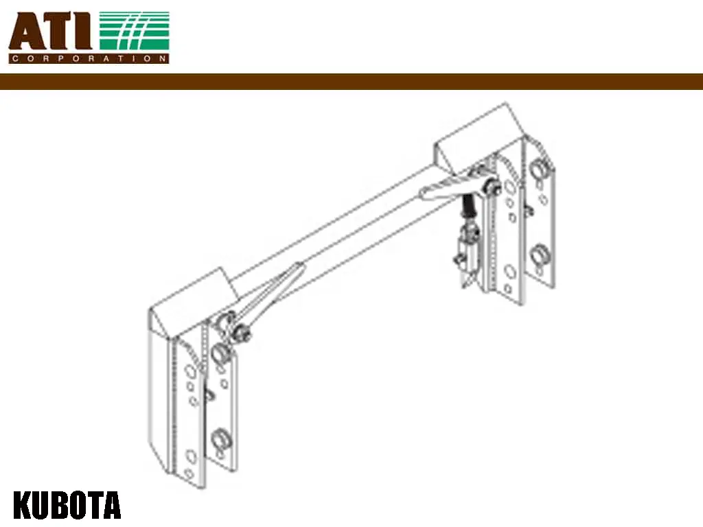 Ati Tach-All Quick Attach Coupler For Kubota Tractors 1