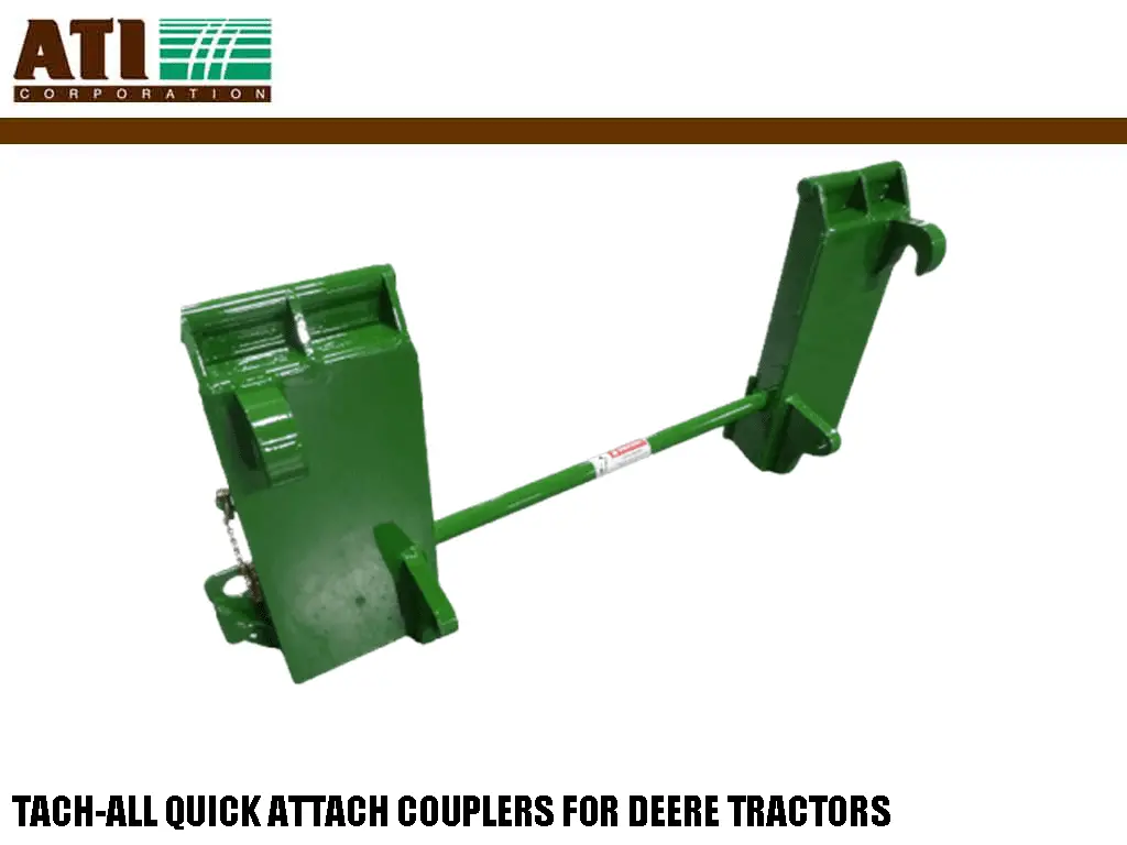 Ati Tach-All Quick Attach Coupler For John Deere Tractors 1