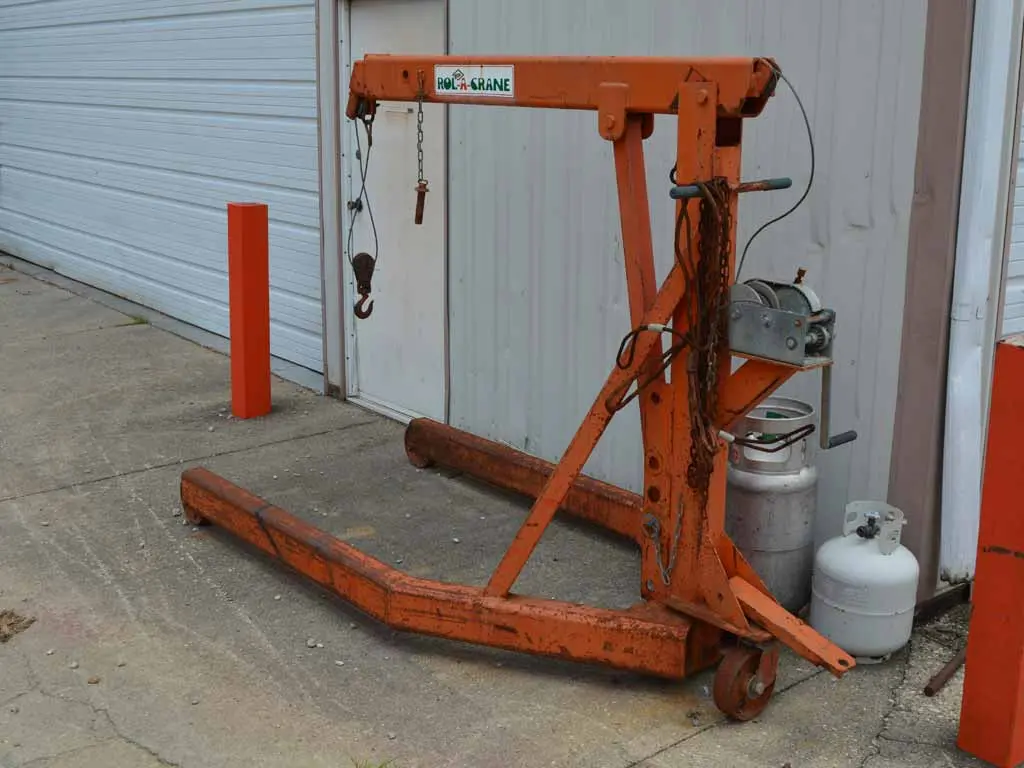 Ecda Rol-A-Crane, Floor Crane / Jib 1