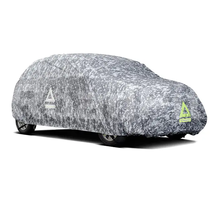 Deflector Water Resistant Car Cover Arctic Camouflage Fabric Hatchback Medium 1