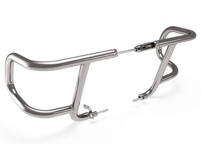 Silver Airfly Evo Engine Guard For Shotgun 650 1