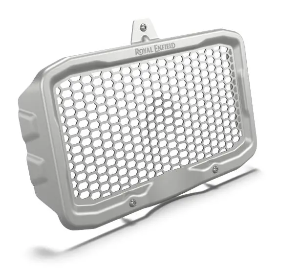 Silver Radiator Guard For Himalayan 450 1
