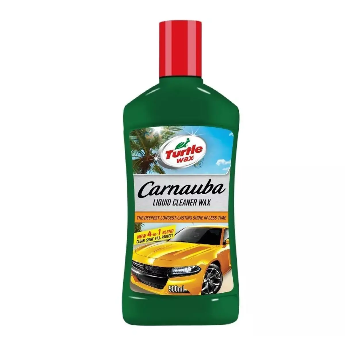 Turtle Wax Carnauba Liquid Cleaner Wax 500Ml 1