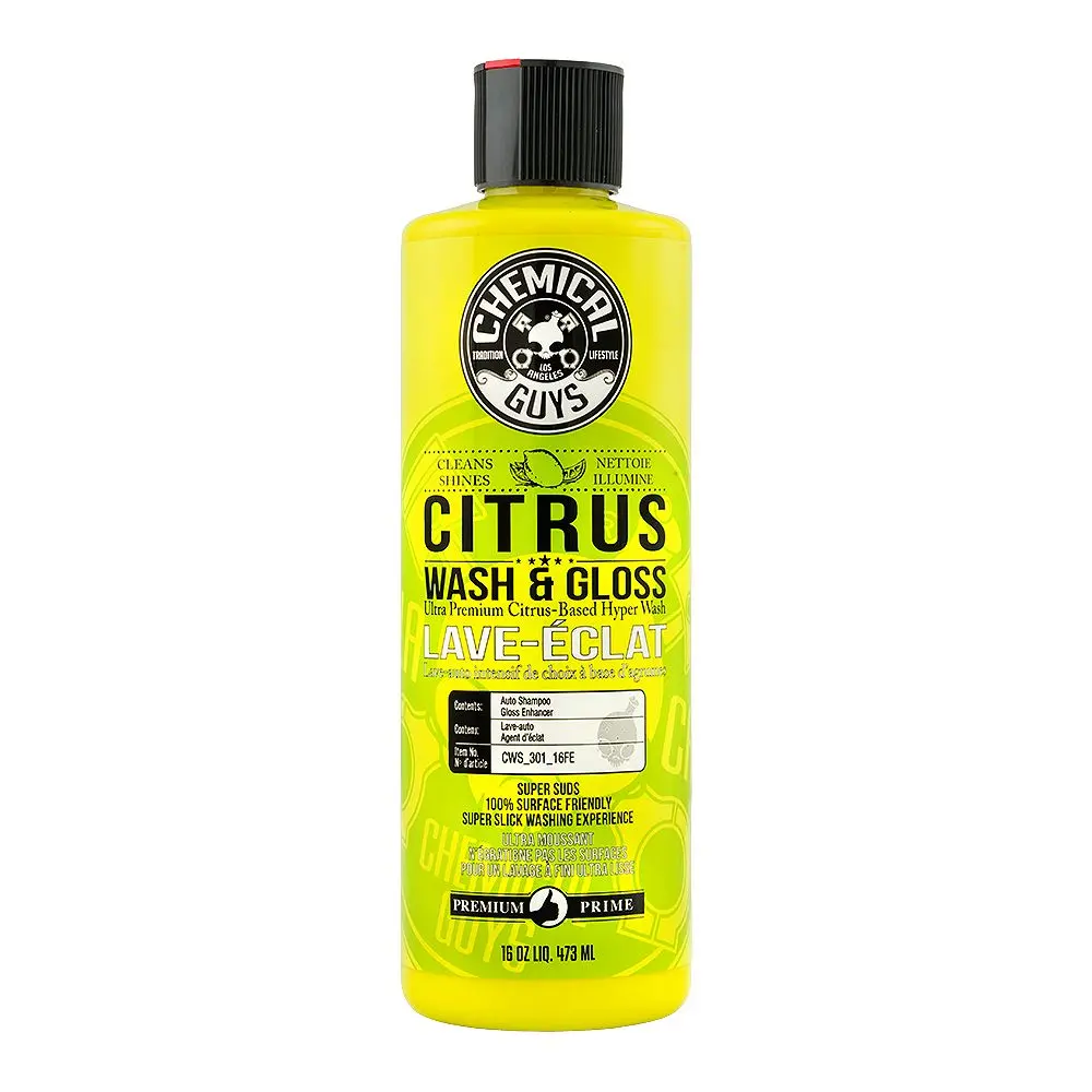 Chemical Guys Citrus Wash And Gloss Concentrated Car Wash 16Oz. 1