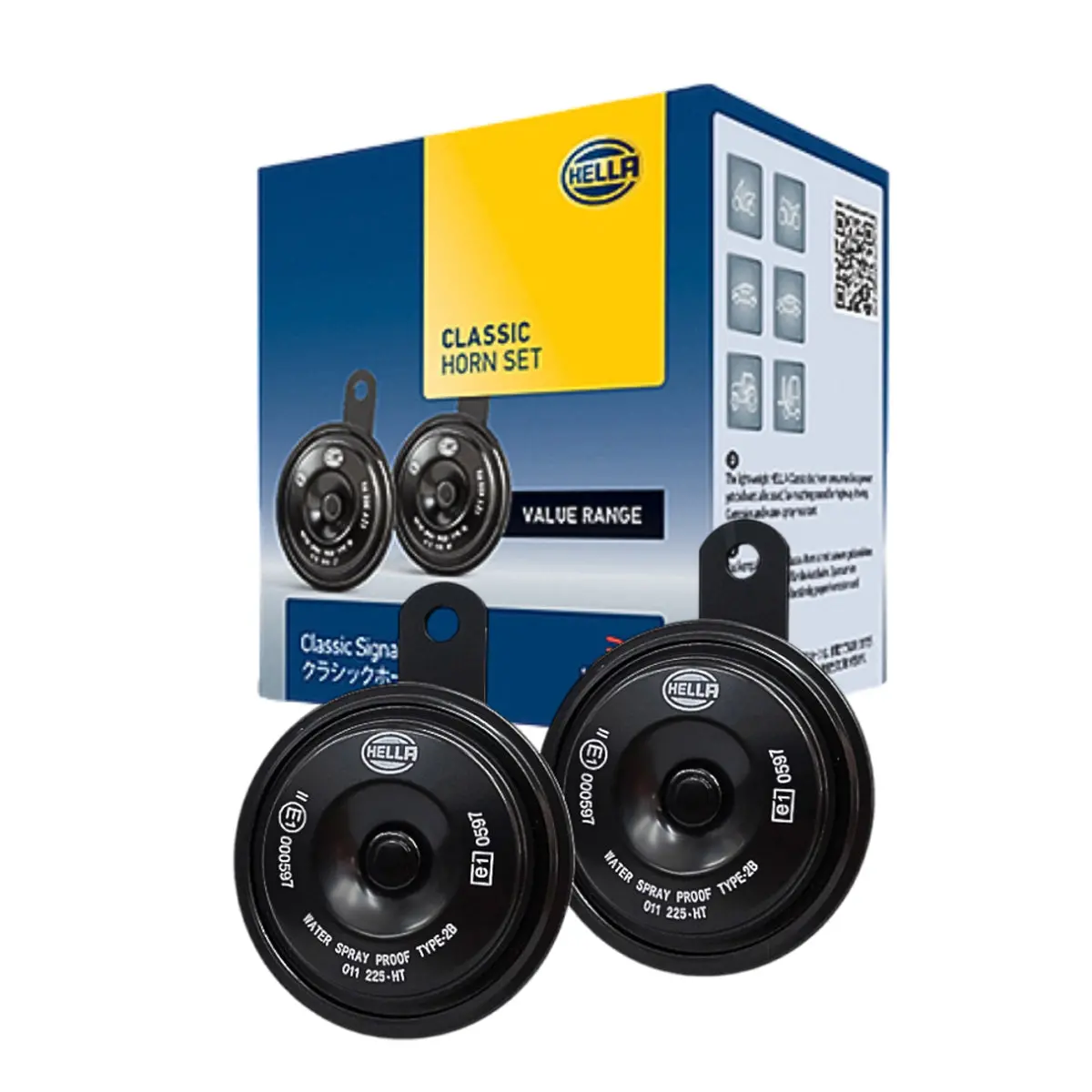 Hella Classic Horn 12V 430Hz / 360Hz 1