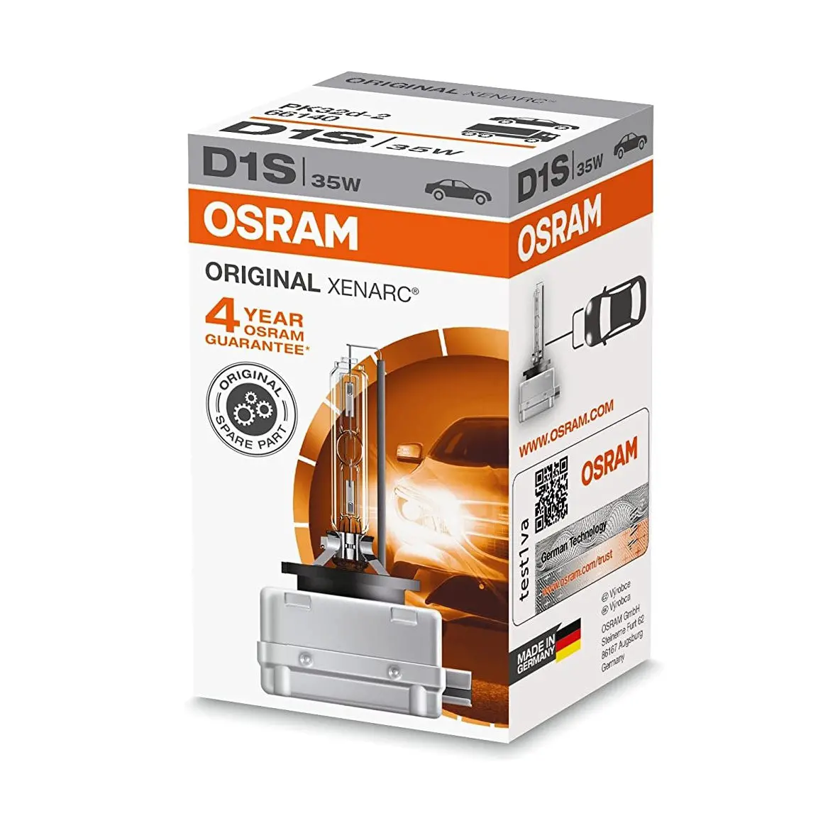 Osram Original Xenarc Hid Bulb D1s 4300K 1