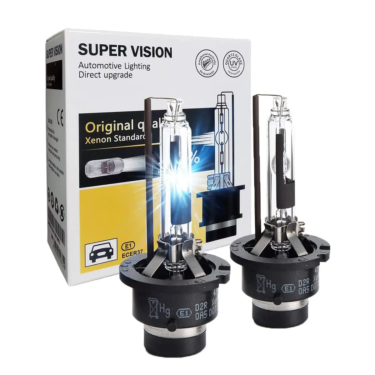 Super Vision Hid Bulb Replacement D4s 1