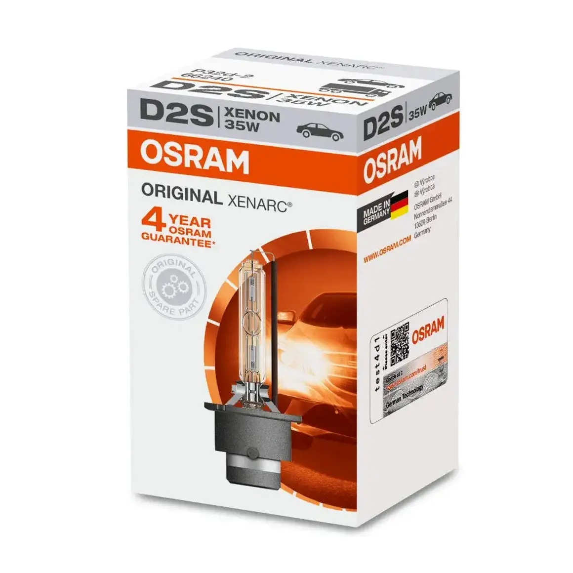 Osram Original Xenarc Hid Bulb D2s 4300K 1