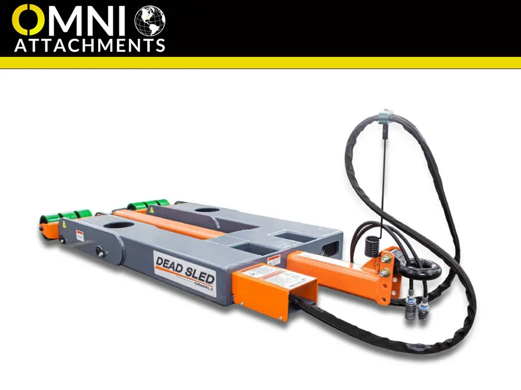 Omni Attachments Skid Steer Dead Sled 1