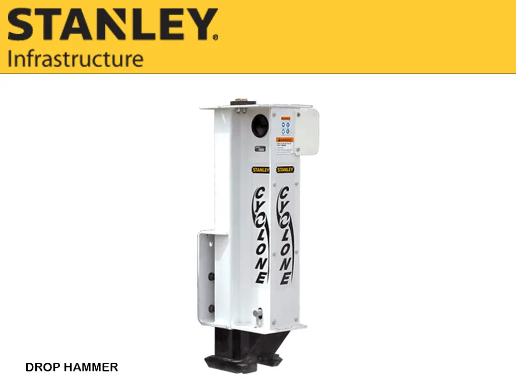 Stanley Drop Hammer For Skid Steer Loaders 1
