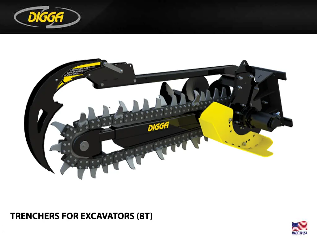 Digga Bigfoot Xd Trenchers For Excavators Up To 8T 1