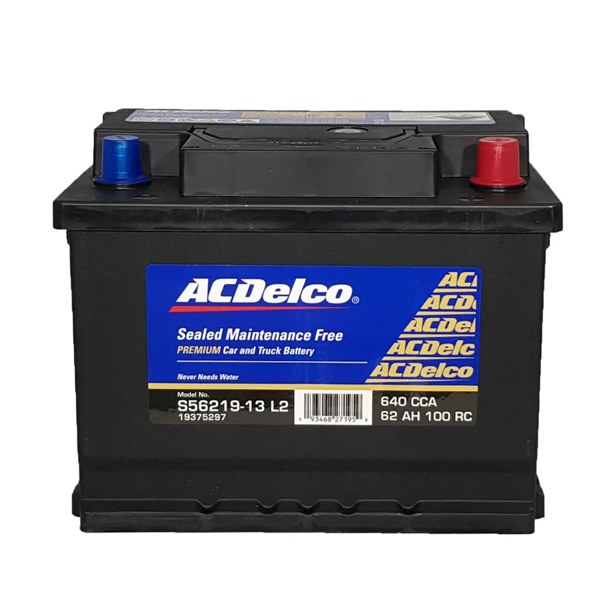 Acdelco Battery Smf Din55h / S56219-13 L2 1