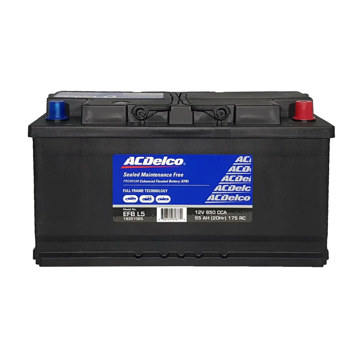Acdelco Battery Efb Din88 Bci 49 / Din H8 / L5 1