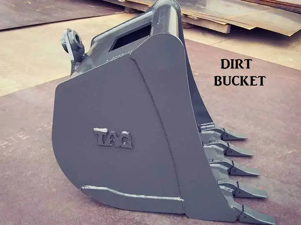 Tag Xls Dirt Buckets With 1.75" T-Pin For 12,000 - 16,000 Lbs. Excavators (Wain Roy Xls 1/4 Yard) 2