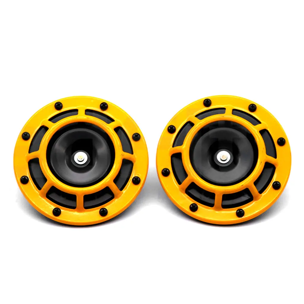 Gaoben Twin Tone Compact Disc Horn 24V 420Hz / 350Hz 1
