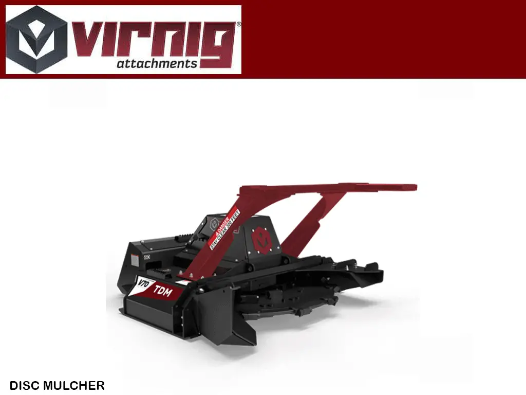 Virnig V70 Tree Disc Mulcher For Skid Steer 1