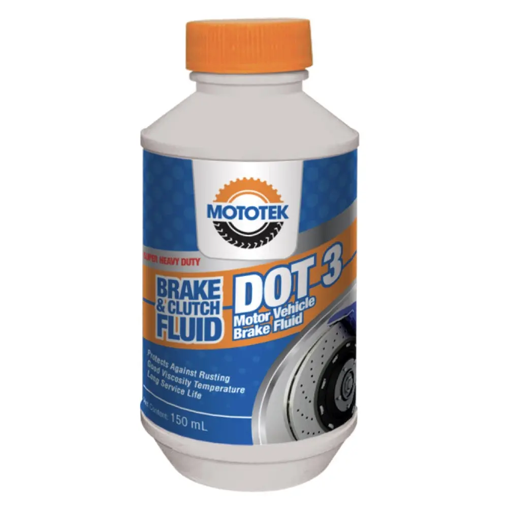 Mototek Brake & Clutch Fluid Dot 3 150Ml 1