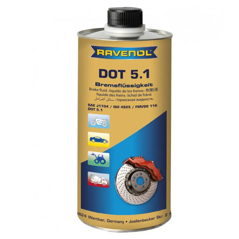Ravenol Brake Fluid Dot 5.1 1 Liter 1