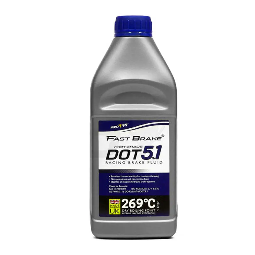 Pro99 Brake Fluid Fast Brake Highest Grade Dot 5.1 1 Liter 1