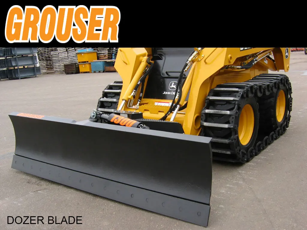 Grouser 1300 6-Way Dozer Blade For Skid Steer Loaders 1