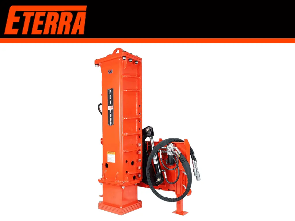 Eterra Skid Steer Pdx-1000 Post Driver Attachment 1
