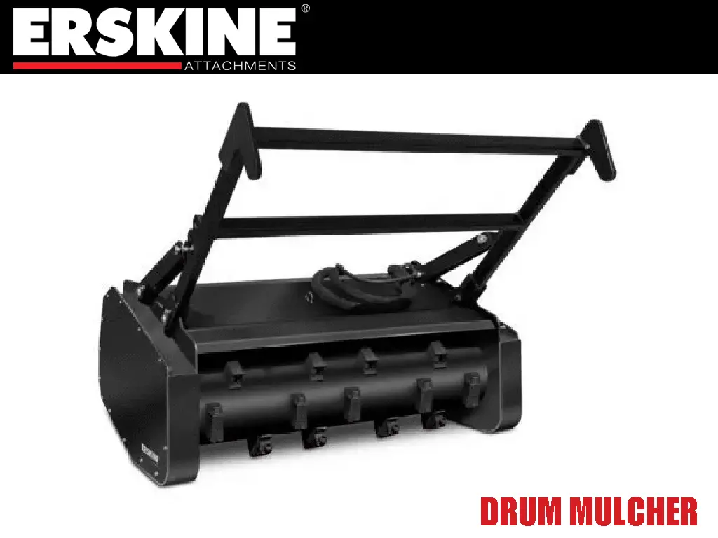 Erskine Heavy Duty Forestry Drum Mulcher 1