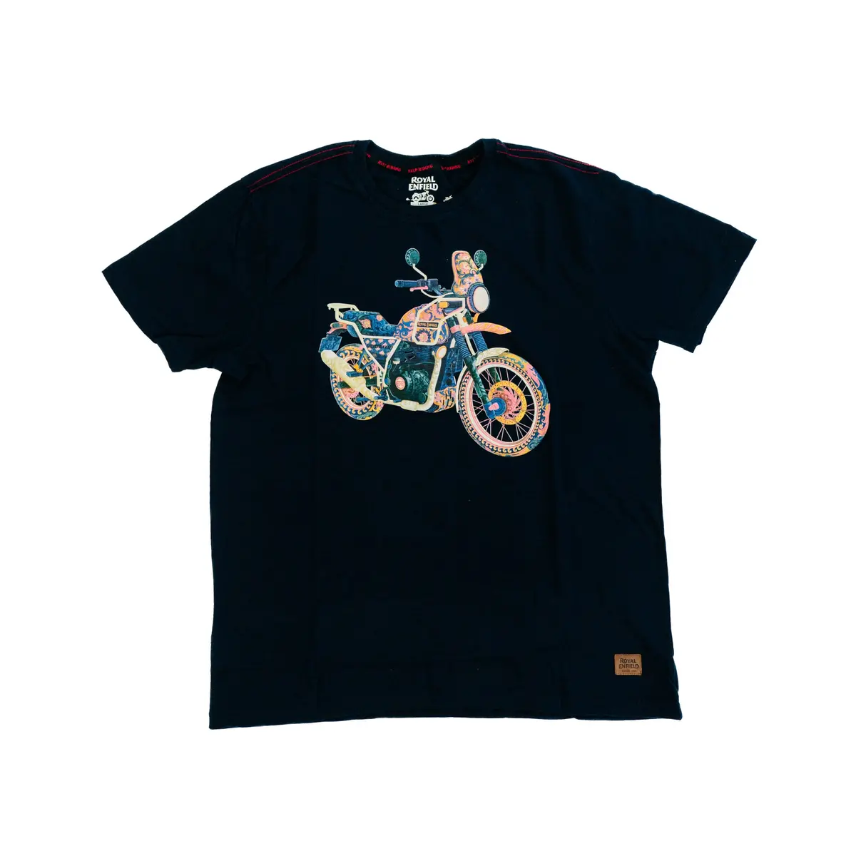 Royal Enfield Colorful Himalayan Tee Navy 1