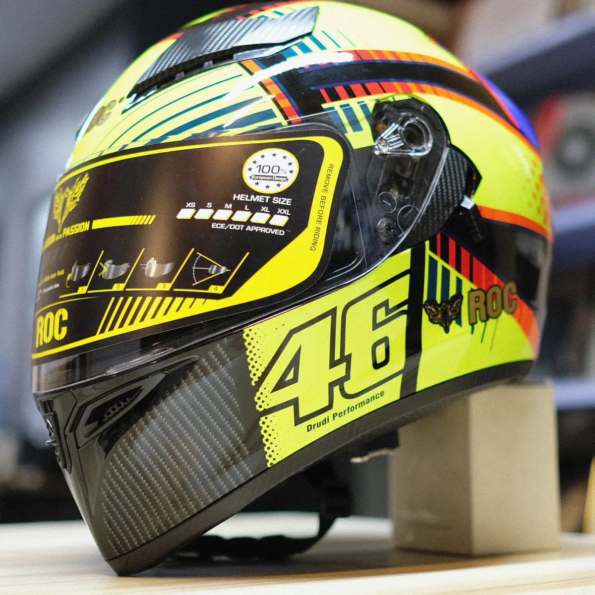 Roc Ro5 Graphics Vr-46 Green 1