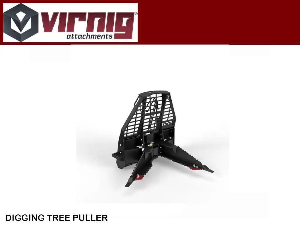 Virnig Digging Tree Puller For Skid Steer 1