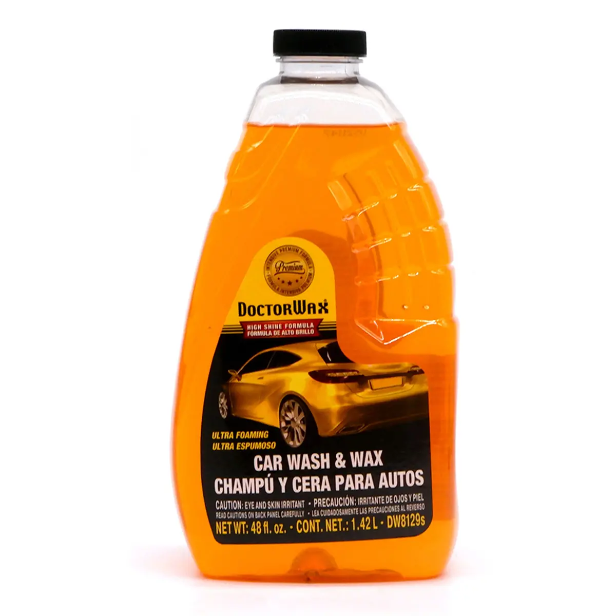 Doctor Wax Intensive Formula Car Wash & Wax 48Fl. Oz./1.42 L 1