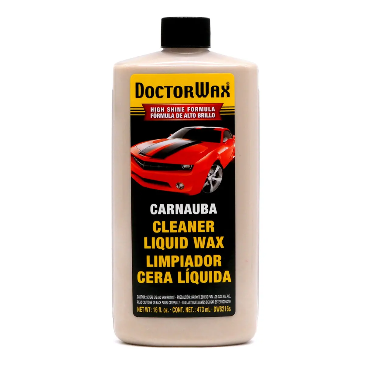 Doctor Wax Carnauba Cleaner Liquid Wax 16Fl. Oz./473 Ml 1