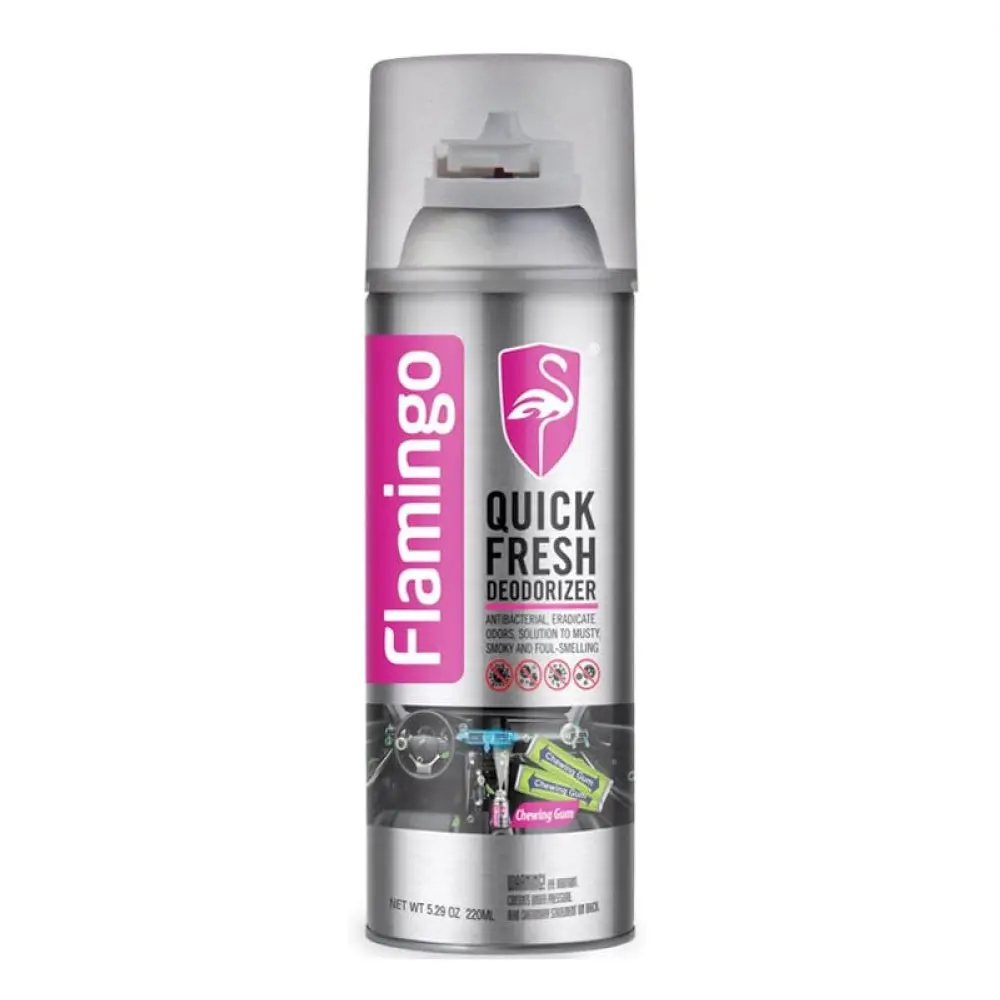 Flamingo Quick Fresh Deodorizer Chewing Gum Scent 220Ml 1