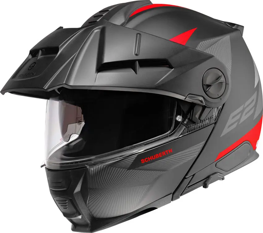 Schuberth E2 Modular Adventure Motorcycle Helmet - Defender Designs 1