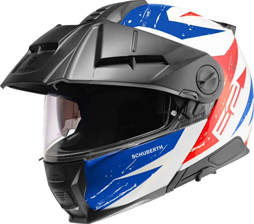 Schuberth E2 Modular Adventure Motorcycle Helmet - Explorer Designs 1