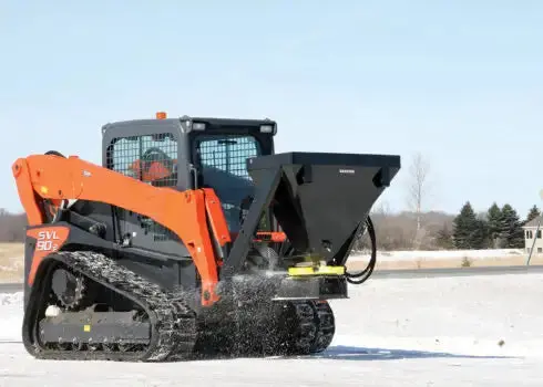 Erskine Salt Sand And Fertilizer Material Spreader For Skid Steers 1